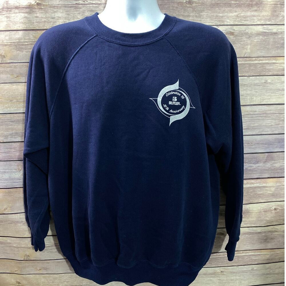 Vintage Bassett-Walker Sweatshirt Butler 35th Anniversary XL Made in USA